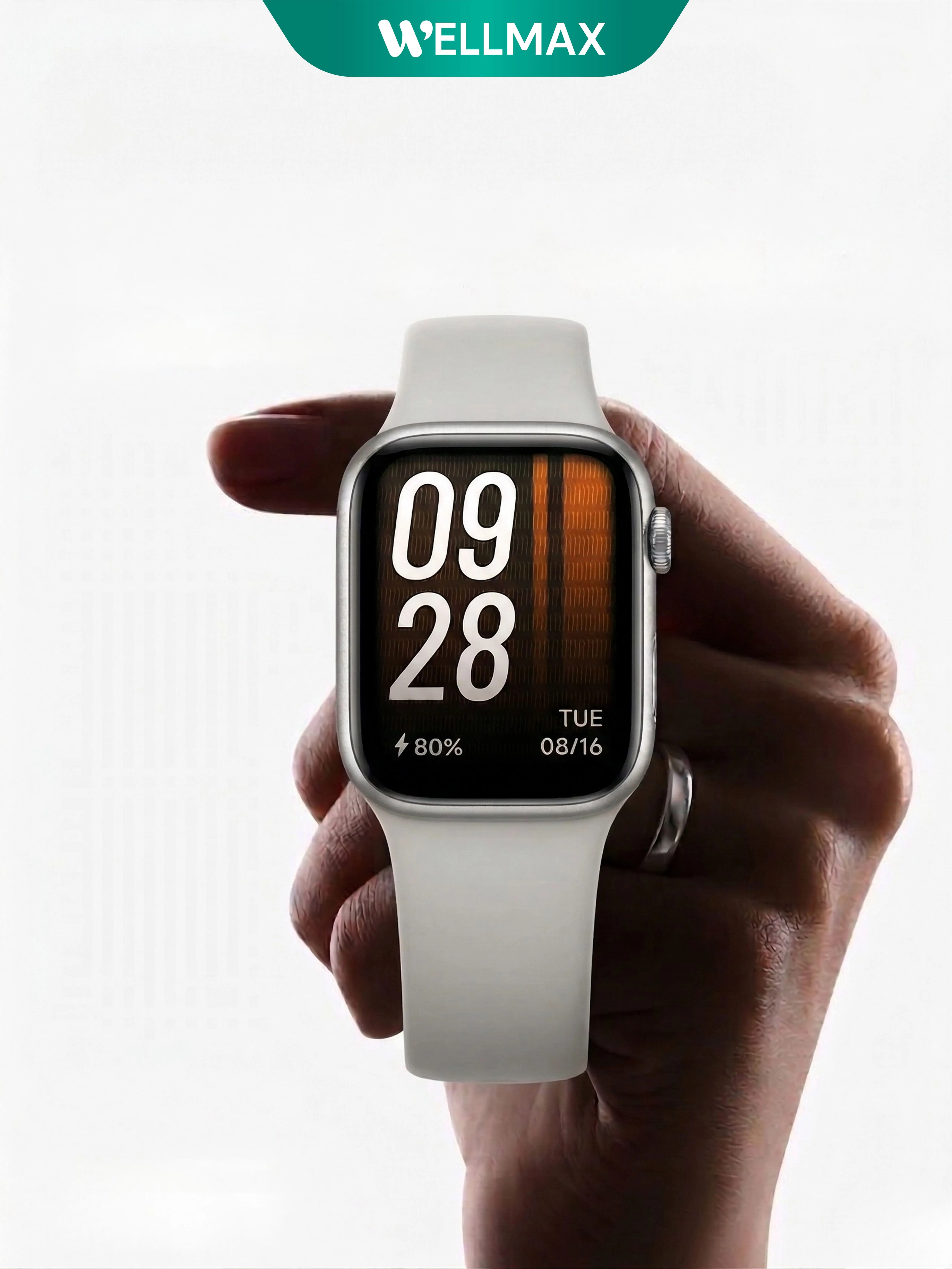 Smart Watch with 7+1 Bands Bluetooth Calling Fitness Tracker Touch